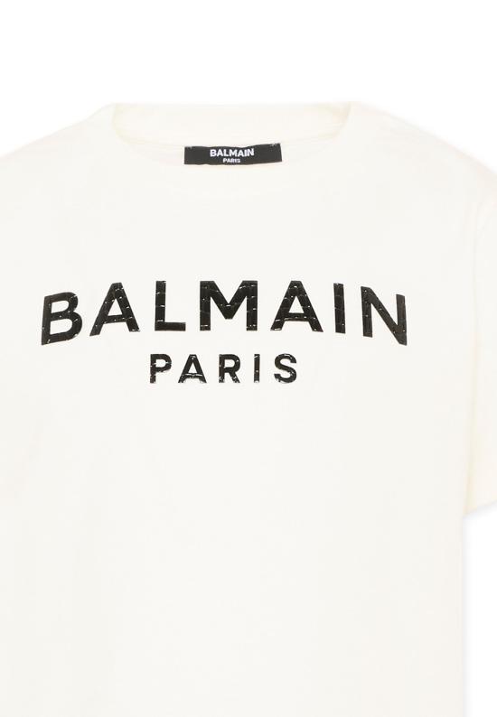  [키즈] 발망 티셔츠 BV8P01 Z0057 102NE IVORY - BALMAIN
