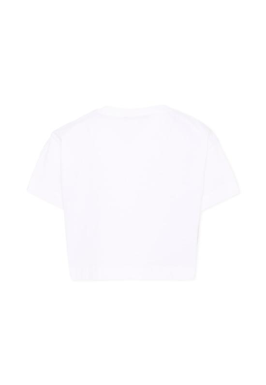 25FW [키즈] 발망 티셔츠 BX8A21 Z3186 100NE WHITE - BALMAIN