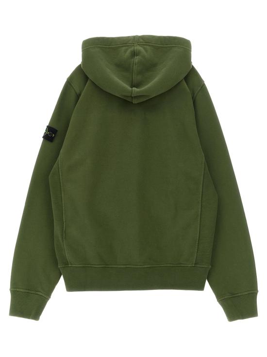  스톤 아일랜드 후드 티셔츠 LDL2S166100006S0A20V005G OLIVE GREEN - STONE ISLAND
