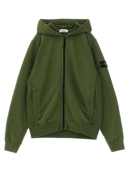  스톤 아일랜드 후드 티셔츠 LDL2S166100006S0A20V005G OLIVE GREEN