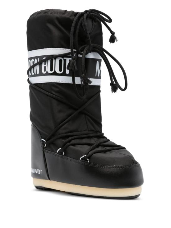 26FW 문부츠 아이콘 나일론 부츠 80D1400440 N001 BLACK - MOON BOOT