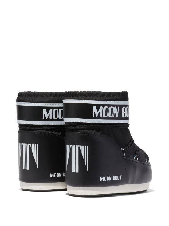 26FW 문부츠 아이콘 나일론 로우 부츠 80D1409340 N001 BLACK - MOON BOOT