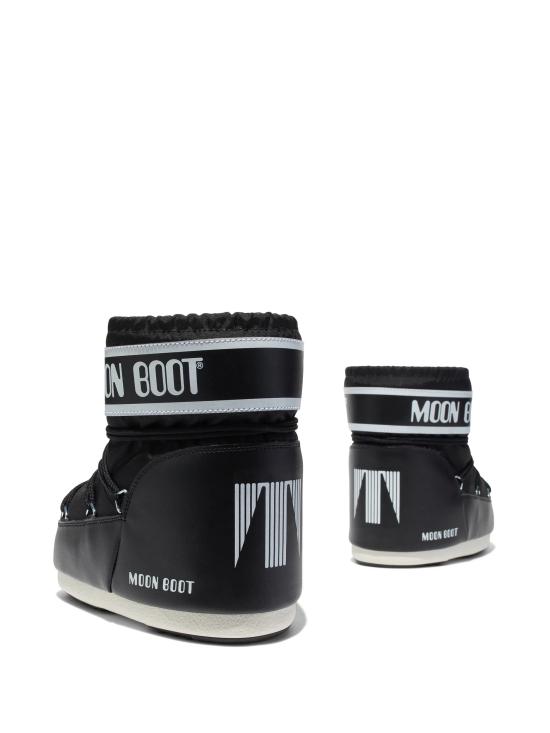 26FW 문부츠 아이콘 나일론 로우 부츠 80D1409340 N001 BLACK - MOON BOOT