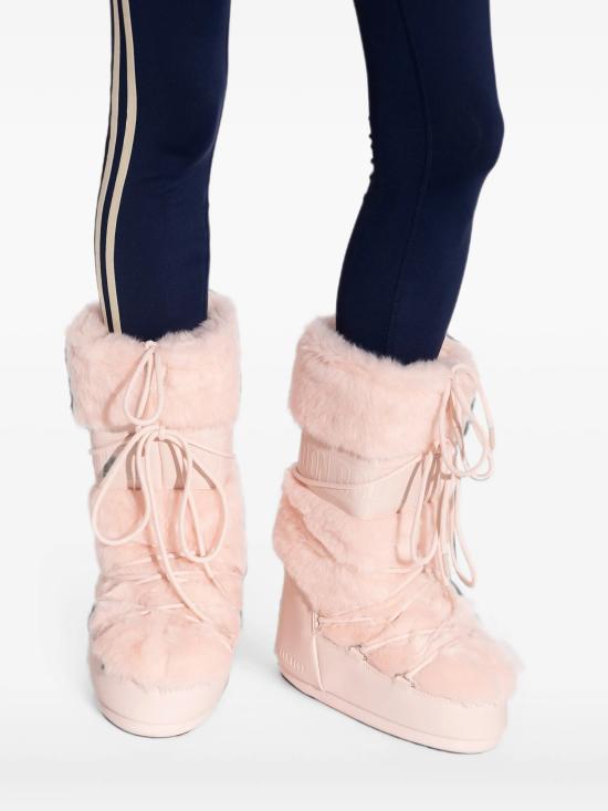 26FW 문부츠 MB 아이콘 폭스 퍼 부츠 80D1408900 J042 DUSTY PINK - MOON BOOT