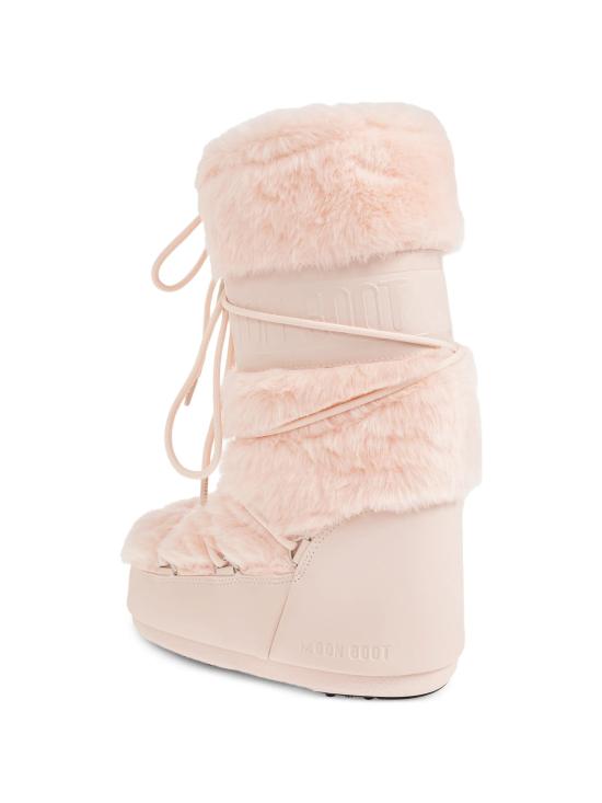 26FW 문부츠 MB 아이콘 폭스 퍼 부츠 80D1408900 J042 DUSTY PINK - MOON BOOT