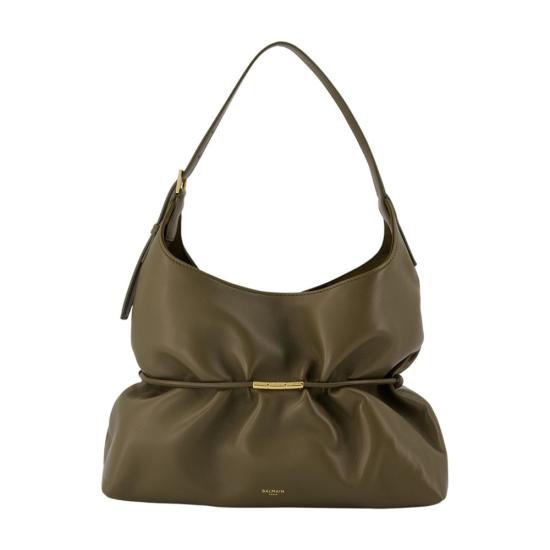 26FW 발망 가방 HN0DB094LNPH 7AS KHAKI