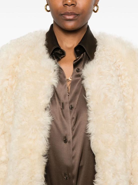 26FW 톰포드 코트 CSF684FUX137 AW035 WHITE - TOMFORD