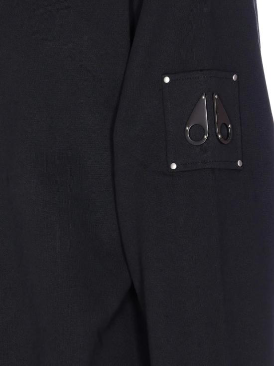 26FW 무스너클 하츠필드 하프집업 스웨트 셔츠 M35MS613 292 NERO - MOOSE KNUCKLES
