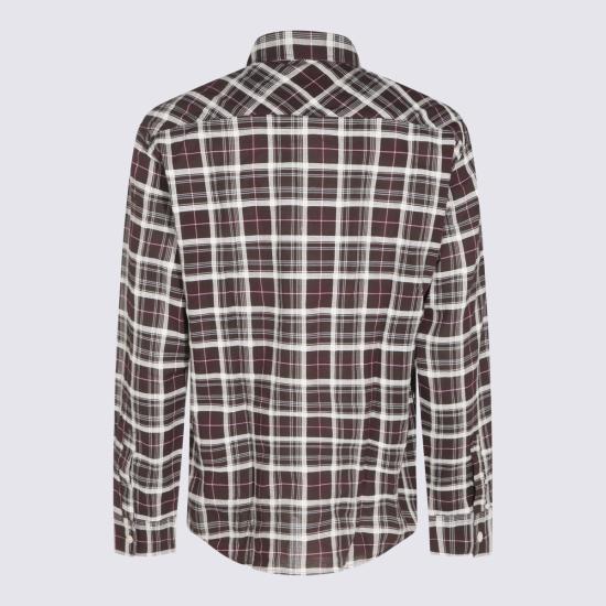26FW 엔엔07 셔츠 2630001245 704 WINE CHECK - NN07