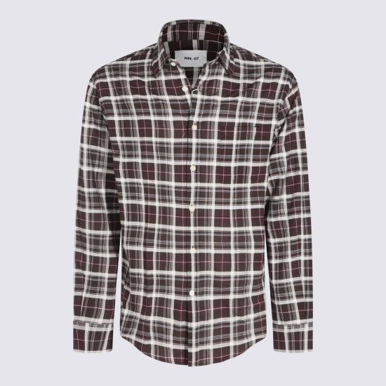 26FW 엔엔07 셔츠 2630001245 704 WINE CHECK
