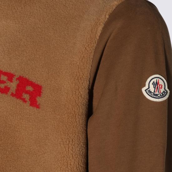 26FW 몽클레어 홀스 자카드 테디 후디 L20918G00071 89B00246 BROWN - MONCLER