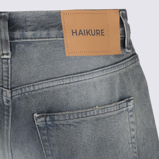 26FW 하이쿠레 데님 팬츠 HEW03368DF106L0942 SMOKE BLACK - HAIKURE