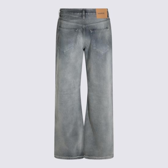 26FW 하이쿠레 데님 팬츠 HEW03368DF106L0942 SMOKE BLACK - HAIKURE