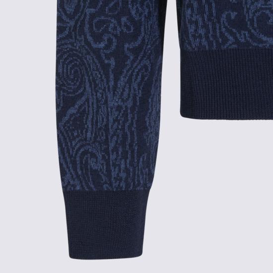 26FW 에트로 스웨터 MRKF0028 AQ12XB0065 NAVY - ETRO