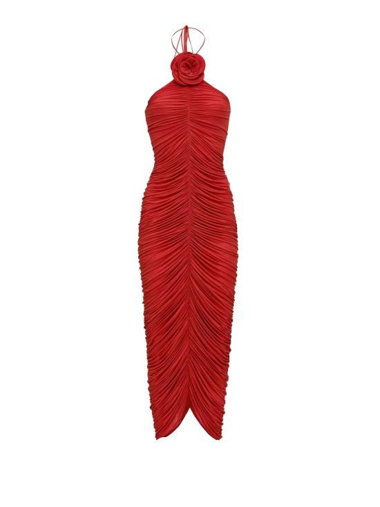 26FW 마그다뷰트림 미디 원피스 1327260000069 RED