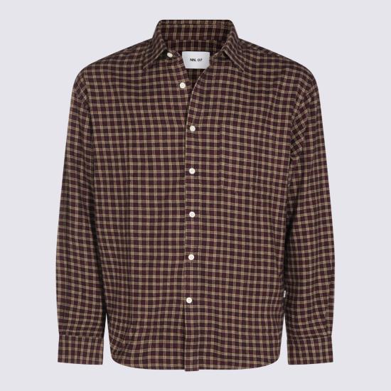 26FW 엔엔07 셔츠 2465465229 70L BORDEAUX CHECK