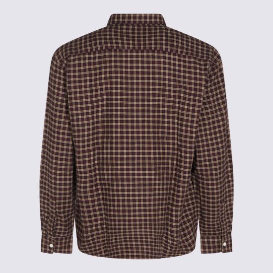 26FW 엔엔07 셔츠 2465465229 70L BORDEAUX CHECK - NN07