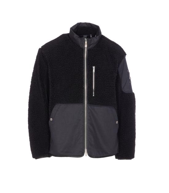 26FW 무스너클 SAGLEK 플리스 집 자켓 M35MS601 292 NERO