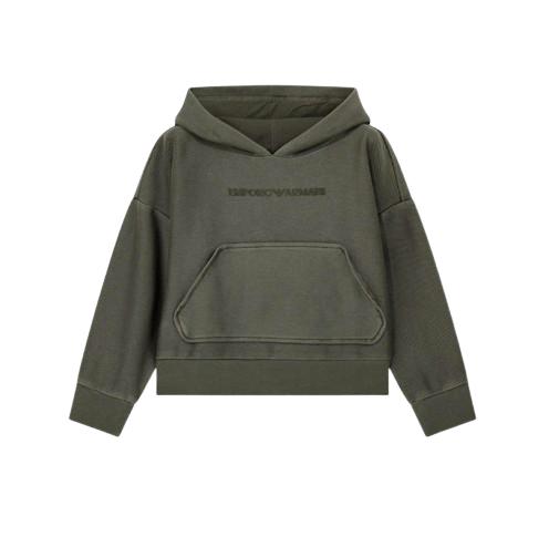 26FW [키즈] 알마니 니트/스웻셔츠 EB001399 AF26096 U8114 GREEN