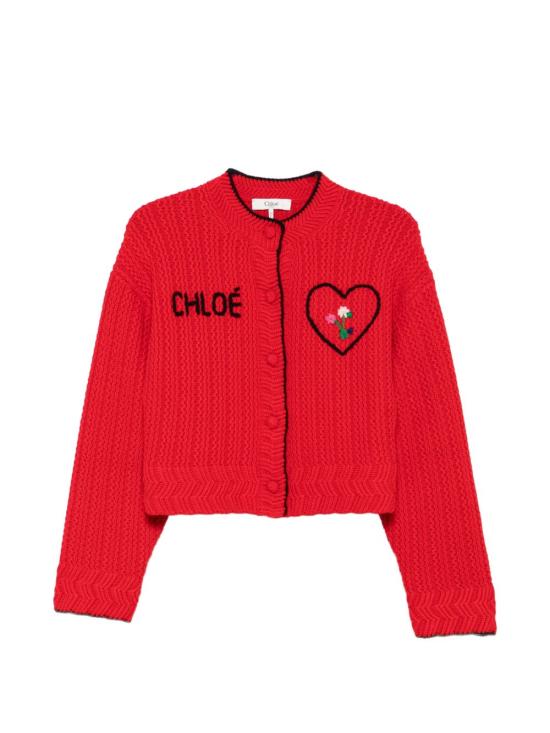 26FW 끌로에 자켓 CH26WMC12710 632 TULIP RED