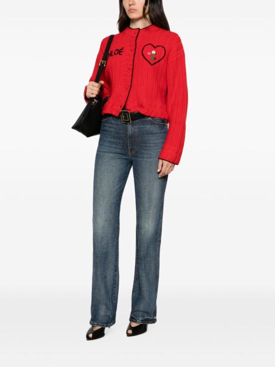 26FW 끌로에 자켓 CH26WMC12710 632 TULIP RED - CHLOE