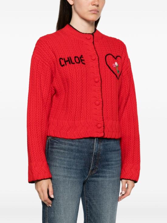 26FW 끌로에 자켓 CH26WMC12710 632 TULIP RED - CHLOE