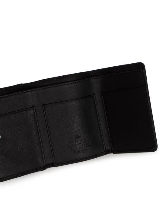 26FW 비비안웨스트우드 스몰 플랩 펄스 지갑 5115002UW L001NN401 BLACK - VIVIENNE WESTWOOD