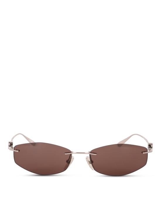 26FW 발렌시아가 무테 림리스 선글라스 A000UX T00052210 LT RUTHENIUM BRWN
