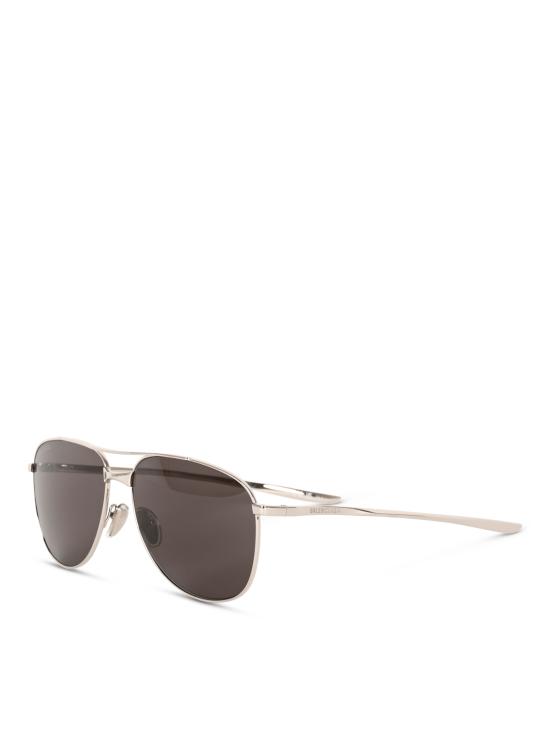 26FW 발렌시아가 먼데이 파일럿 선글라스 A000V5 T00058337 SILVER BLACK - BALENCIAGA