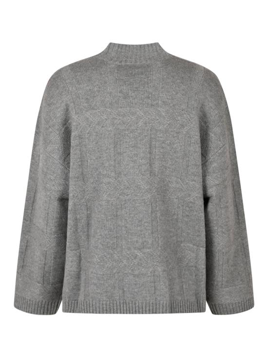 26FW 엠포리오 아르마니 스웨터 EW003928 AF26939UA083 BASALT GRAY - EMPORIO ARMANI