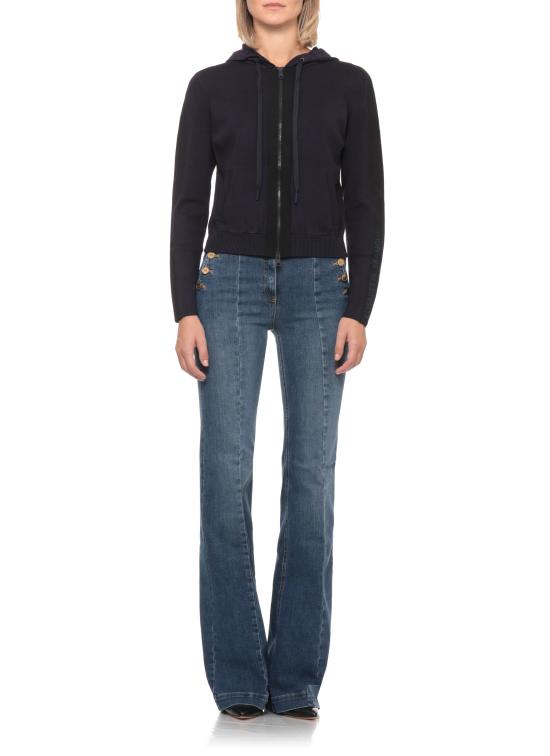 26FW 엘리자베타프랜치 스웨터 MK15S66E2 I11 BLUE - ELISABETTA FRANCHI