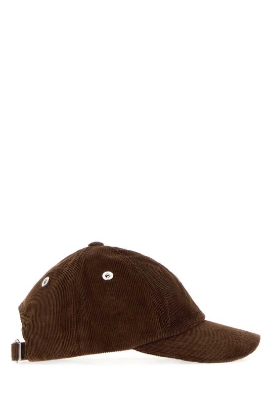 26FW 아미 코튼 ADC 자수 볼캡 UCP265CO0089 2221 Brown - AMI