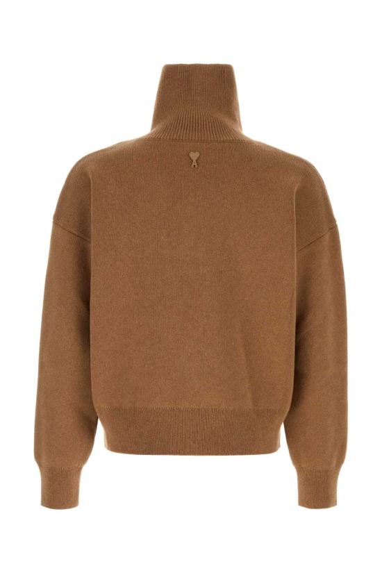 26FW 아미 스웨터 UKS885KN0192 280 Camel - AMI