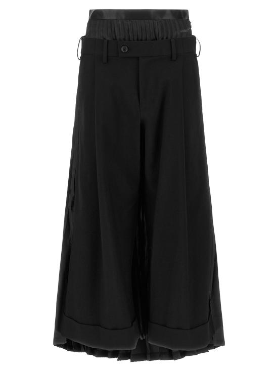 26FW 와타나베 준야 스트레이트 팬츠 JRP0431 Black