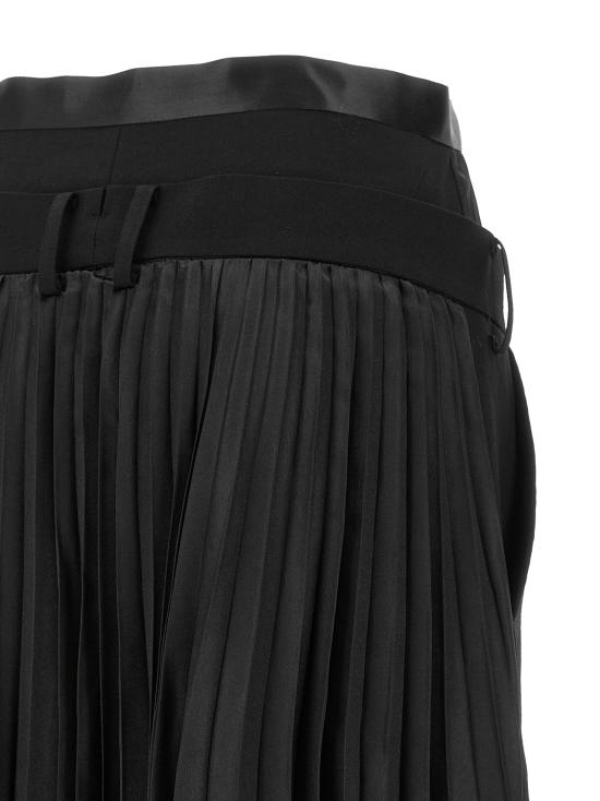 26FW 와타나베 준야 스트레이트 팬츠 JRP0431 Black - JUNYA WATANABE