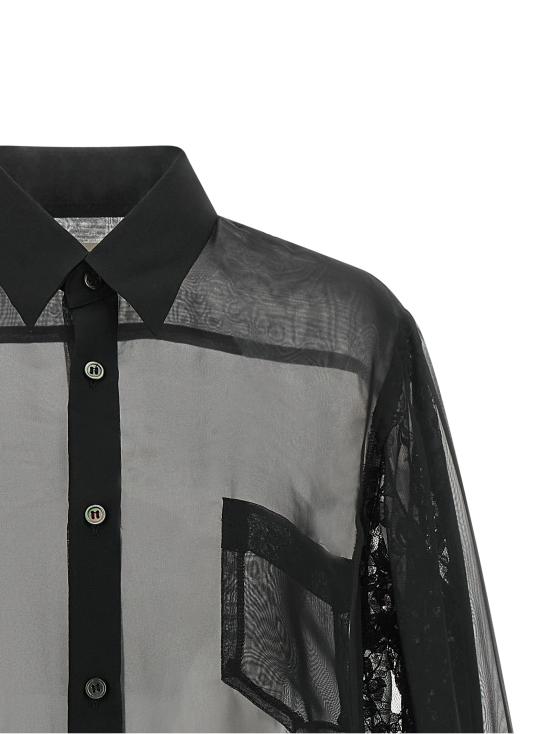 26FW 꼼데가르송 블라우스 GRB0041 Black - COMME DES GARCONS