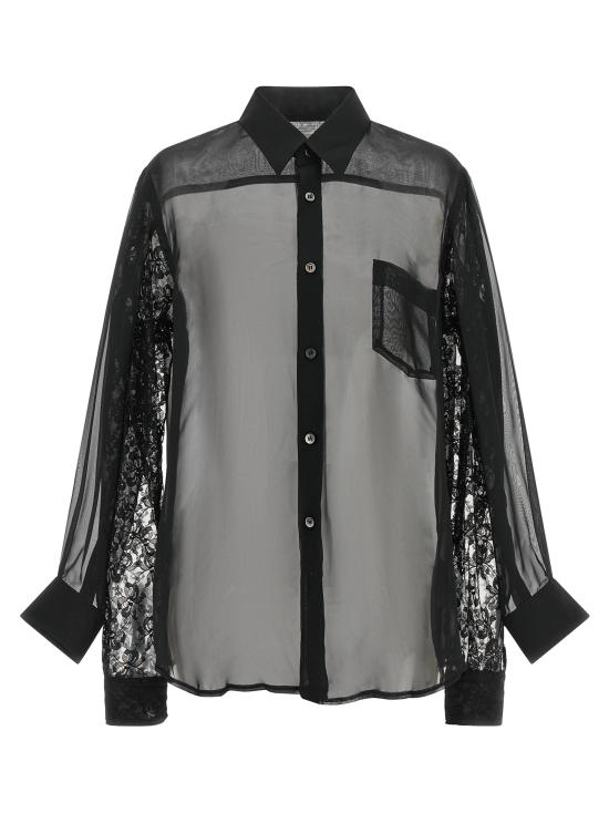 26FW 꼼데가르송 블라우스 GRB0041 Black