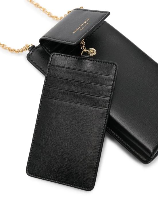 26FW 살바토레 페라가모 크로스백 220381 755402 BLACK DOM - SALVATORE FERRAGAMO