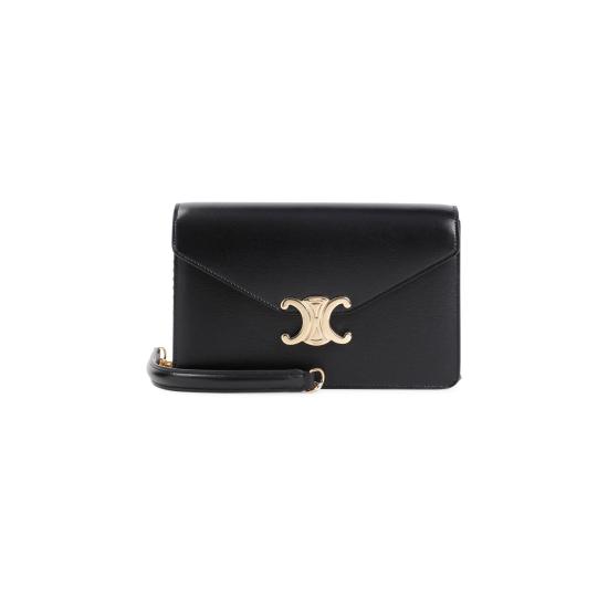26FW 셀린느 마고 체인 지갑 10L033DPV 38NO BLACK - CELINE