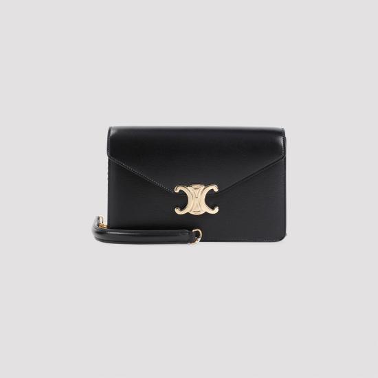 26FW 셀린느 마고 체인 지갑 10L033DPV 38NO BLACK - CELINE