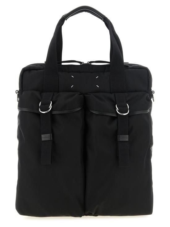 26FW 마르지엘라 토트백 하이테크  블랙