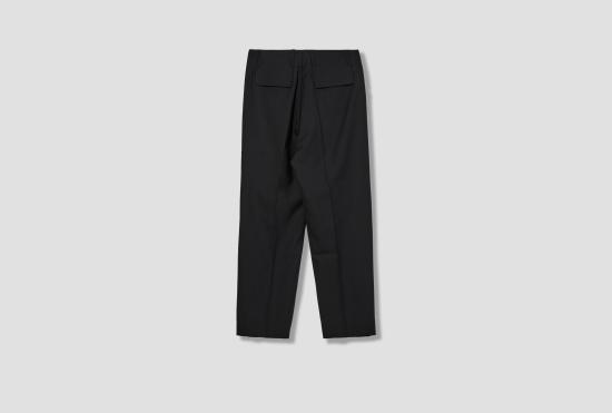 26FW LEA BOBERG 스트레이트 팬츠 DP 트라우저 - 더그데일 트로피컬 브리즈 / 블랙 플레인 트위스트 LB-3L - OTHER BRANDS