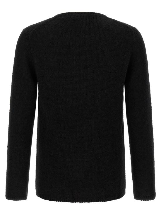 26FW 꼼데가르송 니트웨어 인타르시아 스웨터, 스웨터 및 카디건 블랙 - COMME DES GARCONS