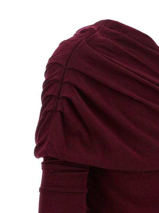 26FW 아르마리움 원피스 마르셀라 드레스 보르도 - ARMARIUM