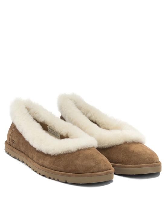 26FW 어그 플랫 슈즈 조라 발레리나 브라운 - UGG