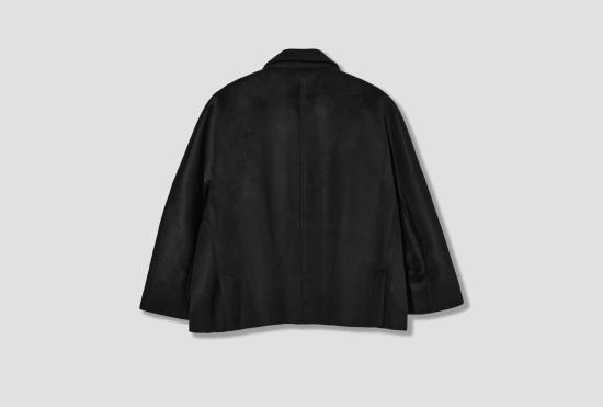 26FW LEA BOBERG 자켓 TP 작업복 재킷 - 일본산 브러시드 울/캐시미어/실크 / 블랙 LB-16A - OTHER BRANDS
