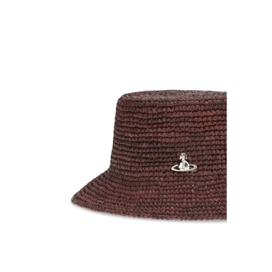 26SS 비비안웨스트우드 버킷햇 VI81020009K005ND411BB BROWN - VIVIENNE WESTWOOD