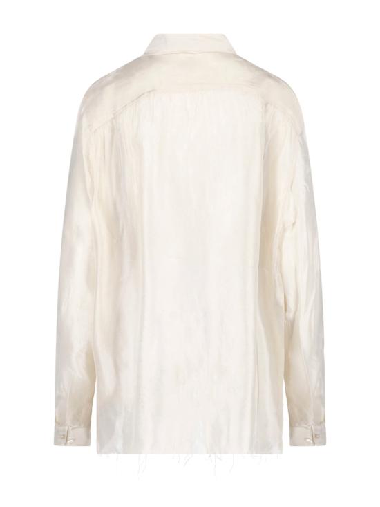 26FW 아워레가시 턱시도 에브리 셔츠 W4262EMP MOONLIT PEARL SHIMMER GAUZE WHITE - OUR LEGACY