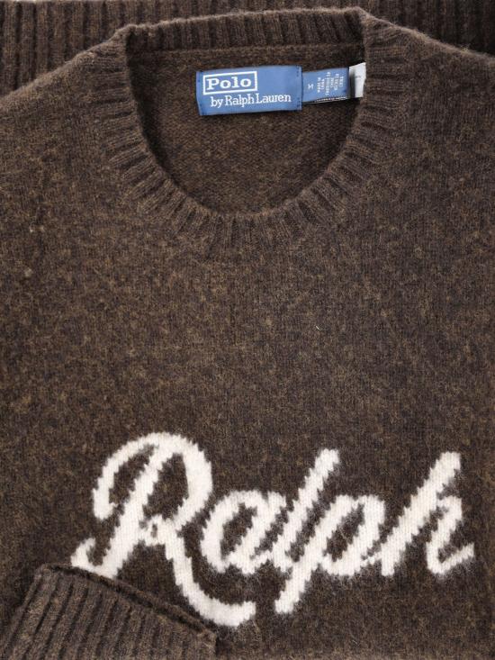 26FW 폴로 랄프로렌 스웨터 710 B24668 001 BROWN - POLO RALPH LAUREN