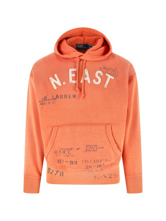 26FW 폴로 랄프로렌 긴팔 티셔츠 710 B27054 001 ORANGE